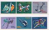 PL Polen 1990 Mi 3258-63 Mnh Sport - Nuovi