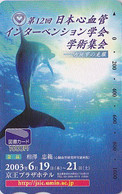 RARE Carte Prépayée JAPON - ANIMAL - DAUPHIN - DOLPHIN JAPAN Tosho Card - DELPHIN Karte - GOLFINO - 198 - Delfines