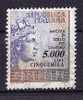 1993 - IMPOSTA DI BOLLO PER CAMBIALI - LIRE 5.000 - SENZA CODICE ALFANUMERICO RR - Revenue Stamps