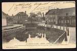 CPA  PRECURSEUR- FRANCE- GUINES (62)- LE PONT D'AVIGNON (?)-  ANCIEN MOULIN DU ROY EN 1900 - ANIMATION - Guines