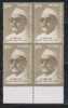 India 1998 MNH Block Of 4, Dr. Zakir Hussain - Blocs-feuillets