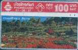 # THAILAND 01-08-37 Garden 100 Landis&gyr   Tres Bon Etat - Thaïland