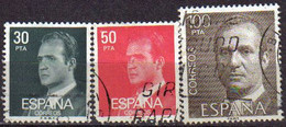 España 1981 Edifil 2600-1-5 Sellos º D. Juan Carlos I Efigie Del Rey Michel 2490-513-17x Yvert 2234-58-62x Spain Stamps - Usati