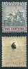 Barbados 1892/1903  Kl. Kolonialsiegel  1/4 P (Wz. CA)  Mi-Nr.42  Falz * / MH - Barbados (...-1966)