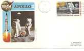 48811)lettera F.d.c. Americana  Con Un Valore + Annullo - Serie Apollo XII° - Other & Unclassified