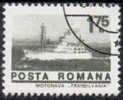 ROMANIA, 1974, Motorship Transilvania, Used - Oblitérés