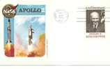 48869)lettera F.d.c. Americana  Con Un Valore + Annullo - Serie Apollo XII° - Otros & Sin Clasificación