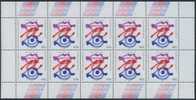 !a! GERMANY 1995 Mi. 1789 MNH SHEET(10) -Freedom Of Speech - 1991-2000