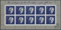 !a! GERMANY 1996 Mi. 1848 MNH SHEET(10) -Clemens August Graf Von Galen - 1991-2000