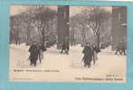 CARTE STEREO  -  PARIS - Buttes-Chaumont  -  Chalet Du Garde   -  BELLE CARTE ANIMEE     - ( Dos Sale ) - Stereoscope Cards