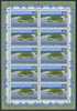 !a! GERMANY 1996 Mi. 1850 MNH SHEET(10) -Pictures From Germany: River Saale - 1991-2000