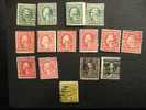 Série Franklin 1912-15 - Used Stamps