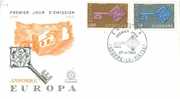 FRENCH ANDORRA  EUROPA CEPT 1968   FDC - 1968