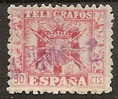 España Telégrafos U 081 (o) Escudo - Telegrafi