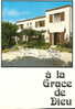 13 -  FONTVIEILLE  - Belle Carte De L'Hôtel Restaurant " A La Grace De Dieu " - Fontvieille