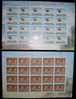 Taiwan 2002 Vatican Holy See Diplomatic Stamps Sheets National Flag Dove Bird - Blocchi E Foglietti