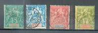 GUAD 334 - YT 30-32-37-39 Obli - Used Stamps