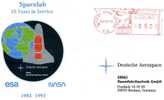 SPACELAB 10 Ans En Service Enveloppe Illustrée MBB ERNO Ema KSC Le 28/11/1993 - Europe