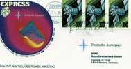 EXPRESS SALYUT Enveloppe Illustrée MBB ERNO Cachet Urss  Le 28/4/1994 - Europe