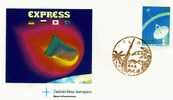EXPRESS Enveloppe Illustrée  ERNO BREMEN Cachet Manuel Illustré Japon Le 15/1/1995 - Europe