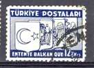 Turkey/Turquie/Türkei 1937, Coat Of Arms, Used (High Value) - Used Stamps