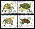 BULGARIA \ BULGARIE - 1999 -Tourtles - 4v **MNH - Neufs