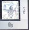 2010. Azerbaijan, Year Of The Tiger, ERROR, IMPERFORATED,  1v, Mint/** - Azerbaijan