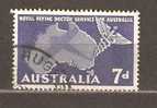 AUSTRALIA 1957 - FLYING DOCTORS - AIR POST  - USED OBLITERE GESTEMPELT - Gebraucht