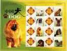 China 2006 Chinese New Year Greeting Stamps Sheet - China Famous Dog - Año Nuevo Chino