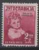 1938YU-JUGOSLAVIJA JUGOSLAWIEN  BAMBINI CHILDREN     STAMPS PER COLLECTIONE NEVER HINGED - Unused Stamps