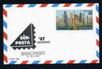 USA: Postkarte - SÜDPOSTA '87 (Aufdruck Auf AMERIPEX 86, Chicago; Luftpost) - Postfr. - Other & Unclassified