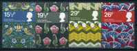 1982 Inghilterra, Tessuti Inglesi , Serie Completa Nuova (**) - Unused Stamps