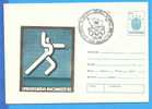University Sports Games. Fencing. ROMANIA Postal Stationery Cover 1981. - Fencing