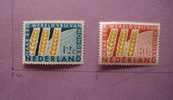 HOLLANDE PAYS-BAS 1963 2 TIMBRES NEUF BLE ALIMENTATION NEDERLANDS 2 Stamps MNH FOOD AGRICULTURE - Ungebraucht