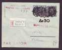 LETTRE. ENTIER POSTAL. POSTES HELLENIQUES.ATHENES.ATHINAI.AVION.RECOMMANDE - Interi Postali