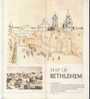 B0395 - Cartina - Map Of  BETHLEM - ISRAELE - 1979/Latin Convent - Carte Topografiche