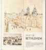 B0395 - Cartina - Map Of  BETHLEM - ISRAELE - 1979/Latin Convent - Topographische Kaarten