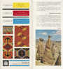 B0403 - Brochure Turistica TURCHIA Anni '60/Ankara/Urfa/Antalya/Ephesus/Aspendus/Konya/Istambul/Bursa/Goreme - Tourisme, Voyages