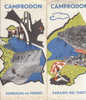 B0412 - Brochure Turistica SPAGNA - CAMPRODON Anni '50/tennis/equitazione/pesca - Tourisme, Voyages