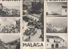 B0416 - Brochure Turistica SPAGNA - MALAGA Anni '50/Costa De Malaga/Fuengirola/Torremolinos/Ronda - Tourisme, Voyages