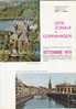 B0418 - Brochure GITA ZONALE A COPENHAGEN - DOPOLAVORO AZIENDALE SIP 1973 - Tourisme, Voyages