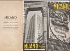 B0441 - Brochure Turistica MILANO EPT 1964 + INFORMAZIONI TURISTA Con Mappa Della Città - Toursim & Travels