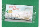 GRAN BRETAGNA (UNITED KINGDOM) - BT CHIP - TCC: MILLENNIUM DOME & WHEEL (TIRAGE 1000) - MINT ORIGINAL BLISTER-RIF.6890 - BT Werbezwecke