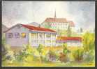 Näfels Neubau Klosterschule Mariaburg Näfels 1954 - Näfels