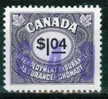 Canada 1955  $1.04 Unemployment Insurance Issue #FU45 - Fiscali