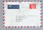 Helvetia - Switzerland - Air Mail To U.S.A. Romanesque Capital Eagle - Brieven En Documenten