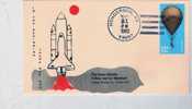 First Day Of Issue Balloons - Intrepid - Space Shuttle Cover By Fulton - Andere & Zonder Classificatie