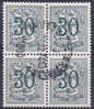 BELGIË - OBP -  1957 - Nr 1027  P2 (Blok Van 4/Bloc De Quatre) - Gest/Obl/Us - 1951-1975 Heraldieke Leeuw