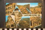 SAINT ANTONIN NOBLE VAL MAISON DU 12 EME S VUE GENRALE LA ROUTE TOURISTIQUE HOTEL DE VILLE ENTREE DU TUNNEL ....... - Saint Antonin Noble Val