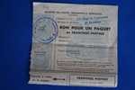 BON POUR UN PAQUET EN FRANCHISE POSTALE  DES P.T.T. > 11é REGIMENT CUIRASSIERS 2é ESCADRON MILITARIA  COTE 60 EUROS - Military Postage Stamps